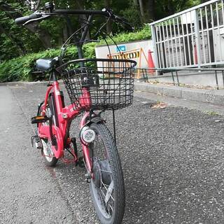 故障ジャンク 電動アシスト自転車 20インチ パスピエ20R REDレッド赤 AIJYU 東京引き渡し