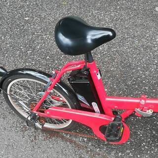 故障ジャンク 電動アシスト自転車 20インチ パスピエ20R REDレッド赤 AIJYU 東京引き渡し