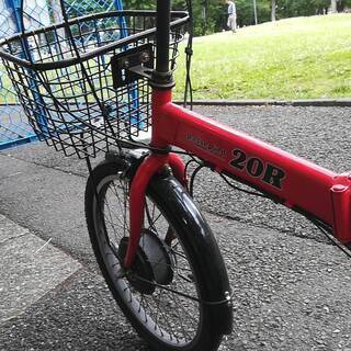 故障ジャンク 電動アシスト自転車 20インチ パスピエ20R REDレッド赤 AIJYU 東京引き渡し