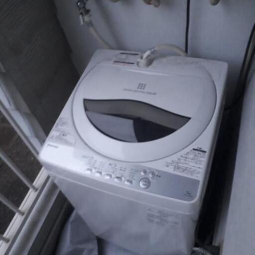 TOSHIBA 全自動電気洗濯機 AW-5G6 9日まで