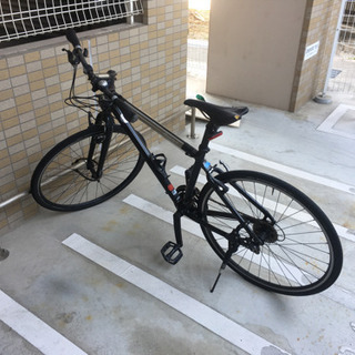 【GIANT】クロスバイク 黒 ★空気入れ付