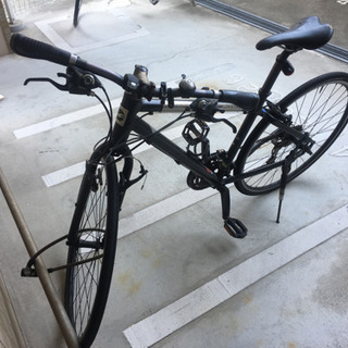 【GIANT】クロスバイク 黒 ★空気入れ付