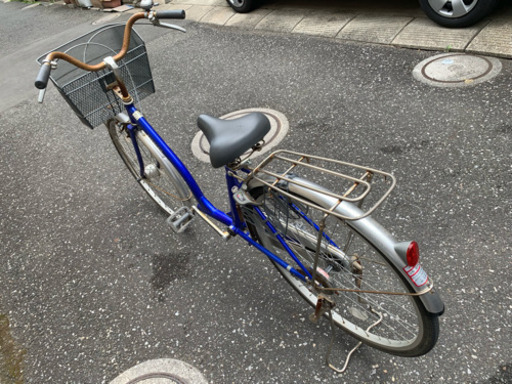 中古 26インチ自転車 オートライト