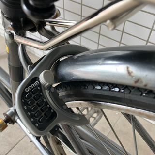[値下げ]パンクレスタイヤ自転車[中古]