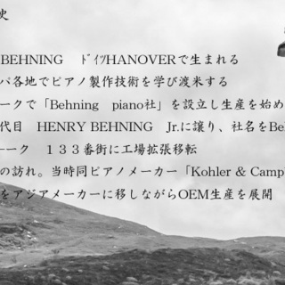 【入門セット付】新品木目ピアノがこの価格！　BEHNING B-112W