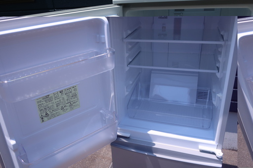 先着順】シャープ ノンフロン冷凍冷蔵庫 SJ-D14B-S 2016年製 137L  