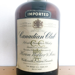 Canadian Club 6年ウイスキー 1971年古酒カナディアンクラブ 楽天市場】【8/15(金)全品P2倍】カナディアン クラブ6年 700ml