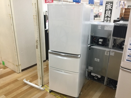安心の6ヶ月保証付！2015年製 MITSUBISHIの3ドア冷蔵庫です！