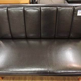 北大前! 札幌 引取 uniko/ウニコ 2人用ソファ WYTHE/ワイス バックレスト ブラック 