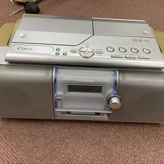 Victor CD MD カセット ポータブルシステム