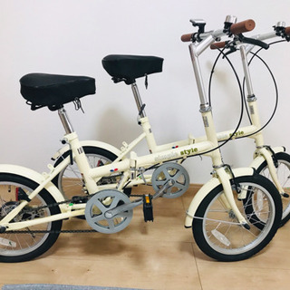 2台この価格！ 16型折畳自転車 ！ (aYa) 本巣の折りたたみ自転車の中古 