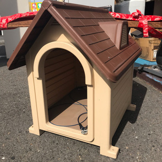 プラスチック製✿犬小屋