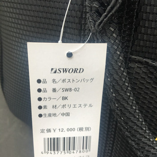 ★☆ KATANA キャディバッグ ボストンバッグ SWORD ゴルバッグ 新品 未使用