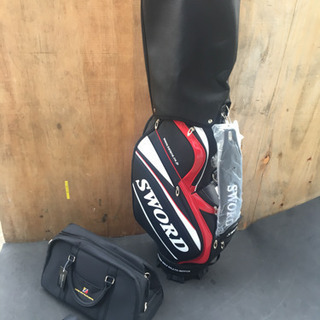 ★☆ KATANA キャディバッグ ボストンバッグ SWORD ゴルバッグ 新品 未使用