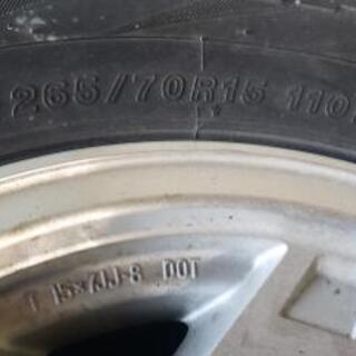265/70R15 トヨタ純正アルミホイールセット夏用