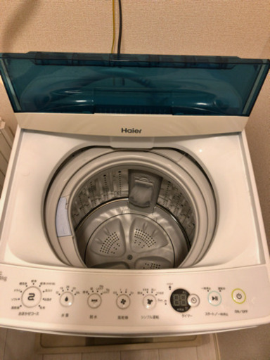 Haier 洗濯機 美品 約半年使用 11月上旬まで保証付き Haier 洗濯機 美品 約半年使用 11月上旬まで保証付き