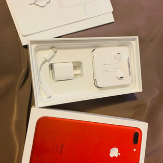 iPhone7Plus 128GB RED SIMロック解除済