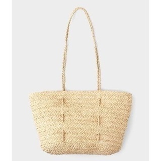 LIHUA ラフィアかごバッグ