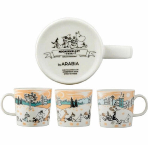 ムーミンバレーパーク限定 マグカップ アラビア社製 The special Arabia Moominvalley Park mug