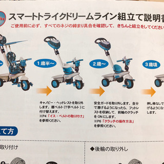 三輪車 スマートトライク Smarttrike 説明書あり 美品 Dynam33 九大学研都市のその他の中古あげます 譲ります ジモティーで不用品の処分