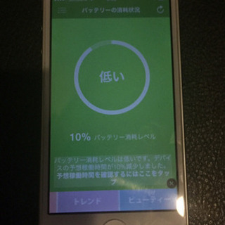 iPhone5s 32G  シルバー  かなり綺麗ですべての動作...