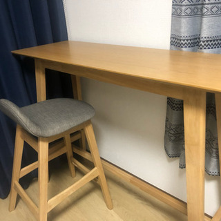 ニトリ カウンターテーブル 椅子