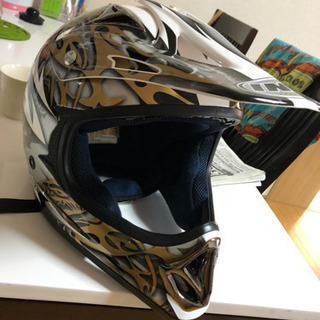 バイク用 ヘルメット(オフロード)ゴーグル新品