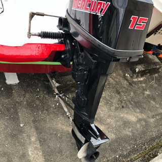 ホープボート12ft 15馬力 トレーラーセットセンターコンソール