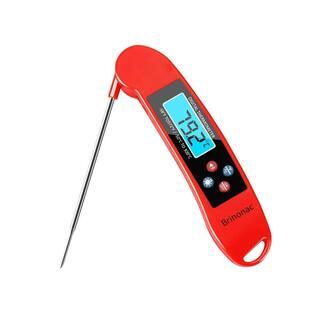 デジタルキッチン温度計：バックライト付き