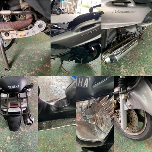 ♪前後タイヤバリ山♪ヤマハ マジェスティ125FI 125cc 実働/良質