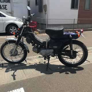 宮城県仙台市❗️ホンダ プレスカブ 50 ハンターカブ仕様   実働 ブルー ビンテージ