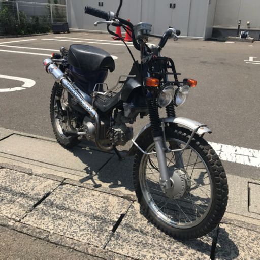 宮城県仙台市 ホンダ プレスカブ 50 ハンターカブ仕様 実働 ブルー ビンテージ フリーダム1413 宮城野原のホンダの中古あげます 譲ります ジモティーで不用品の処分