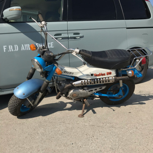 宮城県仙台市❗️スズキ RV50 バンバン50 実働 水色 ブルー ビンテージ 宮城県仙台市❗️スズキ RV50 バンバン50 実働 水色 ブルー ビンテージ