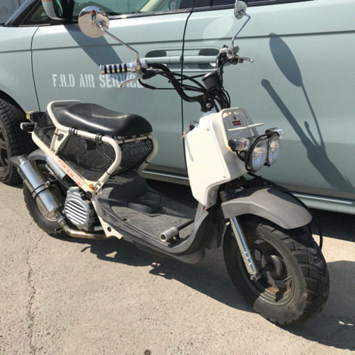 宮城県仙台市❗️ホンダ ズーマー 50 実働 キャブ車 白 ホワイト ミリタリー