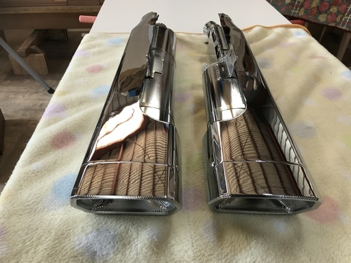ゴールドウイングSC47用マフラーをお売りします。