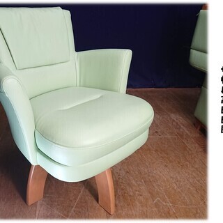 E51 ソファベンチ＆回転式ダイニングチェア 4点セット - ダイニング  