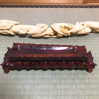 骨董品 龍 動く玉
