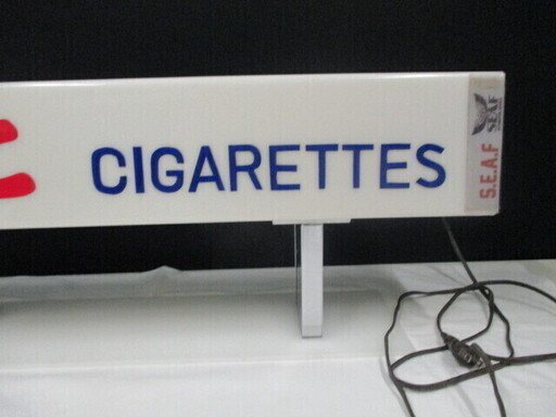 購入 レトロな電飾看板・たばこ看板／インテリア 