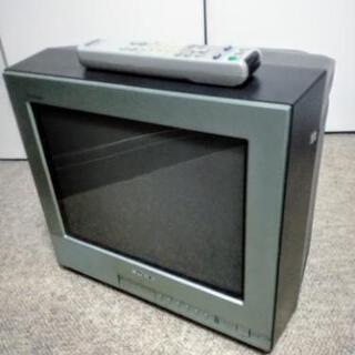 【ｼﾞｬﾝｸ品,通電OK】 SONYブラウン管テレビ14型