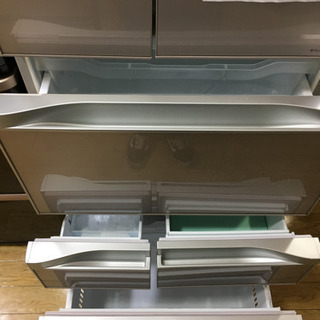 6/9 値下げ 2013年製 TOSHIBA 東芝 VEGETA 510Lフレンチドア冷蔵庫 GR 