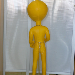 日清　U.T.　宇宙人 大きい 等身大 宇宙人 日清 U.T. UFO くねくねフィギュアフィギュア