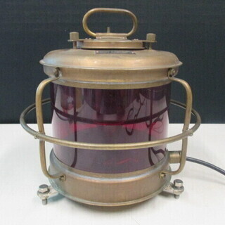 小糸工業 紅燈 油用 船舶 船灯 マリンランプ　昭和レトロ　骨董品　未使用品 小糸工業 紅燈（油用） 船舶灯 ランタン マリンランプ 昭和54年製造