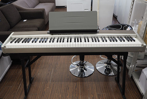 札幌　引き取り　CASIO/カシオ  電子ピアノ Privia 　PX-120  2007年製　スタンド・フットペダル SP-3付き