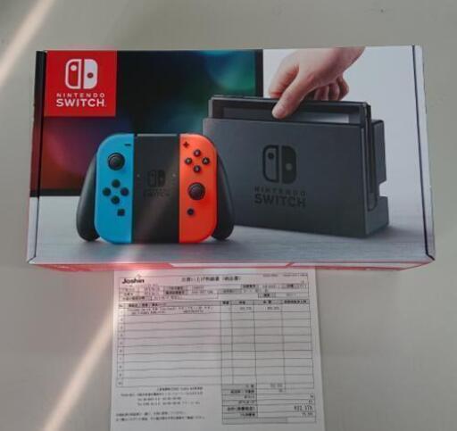 【新品未使用】Nintendo Switch ニンテンドー スイッチ 【 Joy-Con (L) ネオンブルー / (R) ネオンレッド】