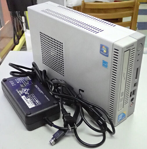札幌市 TOUSHIBA 東芝 省スペースパソコン EQUIUM S6900 WIN10pro Core2Duo E7500 メモリ4GB HDD500GB 中古