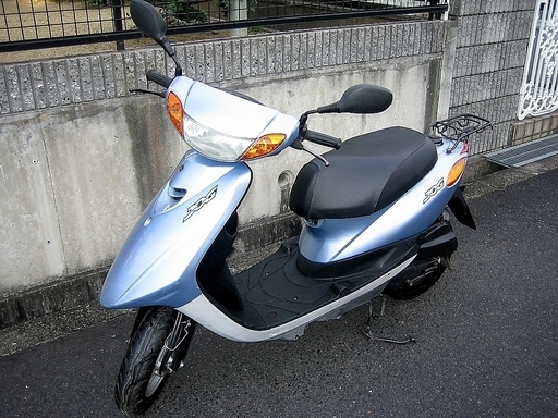 走行7700km　ヤマハ・ジョグ(SA36J) 水冷 4サイクル・インジェクション 軽整備済み・実動