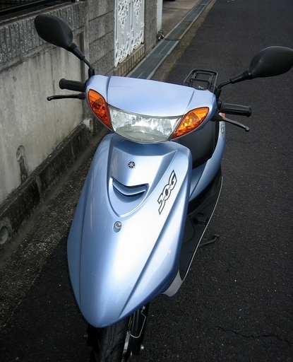 走行7700km ヤマハ・ジョグ(SA36J) 水冷 4サイクル・インジェクション