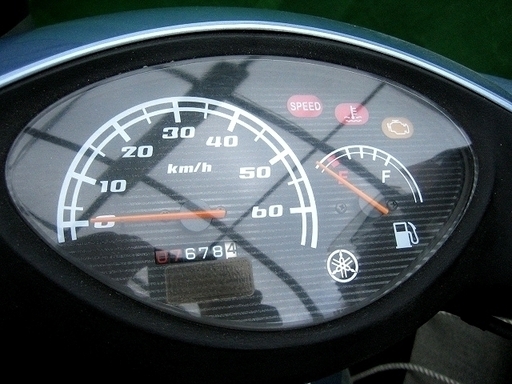 走行7700km ヤマハ・ジョグ(SA36J) 水冷 4サイクル・インジェクション