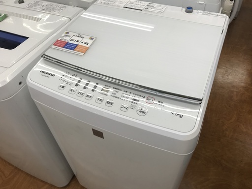 全自動洗濯機　ハイセンス　HW-G45E4KW　2017年製　4.5kg