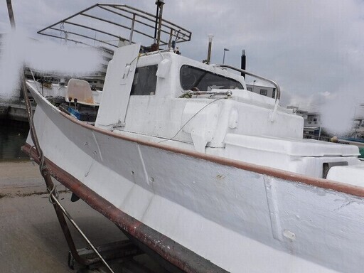 サバニ木造船30馬力 イカ引きならこれ! 中古船 ボート 沖縄中古艇市場
